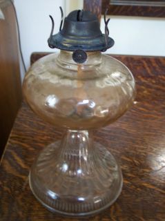 antique oil lamp eagle burner 11 inches tall large time