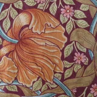 Vintage Liberty William Morris Pimpernel Linen Union Fabric
