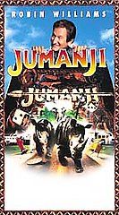 Jumanji VHS, 1996, Closed Captioned Clam Shell Case