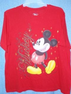 NEW Plus Size Womans Short Sleeve Mickey Mouse Tee Top Shirt Size 1X 