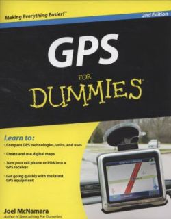 GPS for Dummies by Joel McNamara 2008, Paperback