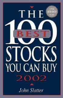 100 Best Stocks You Can Buy 2002 by John Slatter 2001, Paperback 