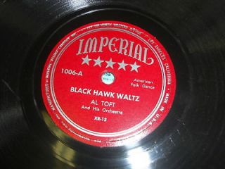 al toft imperial 78 rpm record folk square dance returns