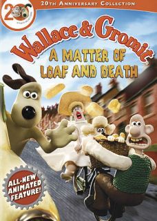 Wallace & Gromit A Matter of Loaf and Death (DVD, 2009, P&S)