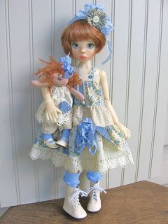 My Dolly and Me PAPER PATTERN for Kaye Wiggs MSD dolls ~byDCH