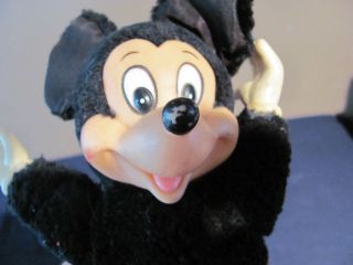 Vintage Stuffed Disney Mickey Mouse Toy Doll By Applause Knickerbocker
