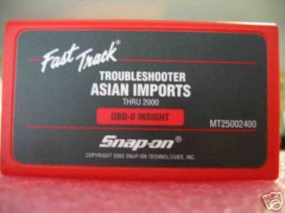 snap on mt2500 scanner 2000 asian troubleshooter cart time left