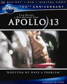 Apollo 13 (Blu ray/DVD, 2012, 2 Disc Set, Canadian; Universa