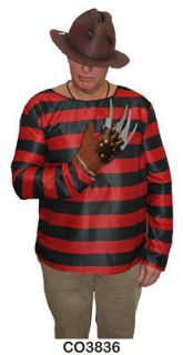 Adult Freddy Kruger Nightmare on Elm Street Halloween Fancy Dress 