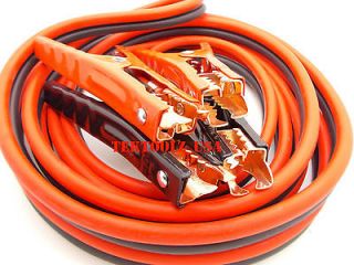   Duty 4 Gauge Booster Cables Jumper Cables Auto w/ Carrying Pouch Car