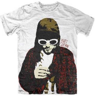 KURT COBAIN   Posterized Kurt   T SHIRT S M L XL New Official T Shirt 