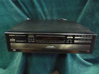 ONKYO COMPACT DISC CHANGER R1 6 DISC CD CHANGER DX C320 PLAYER