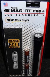   PRO PLUS LED FLASHLIGHT 245 LUMENS 2 MODES with POUCH SP+P01H NEW