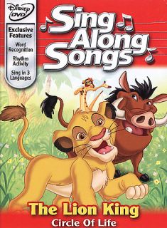 Disneys Sing Along Songs   The Lion King Circle of Life DVD, 2003 