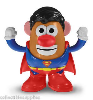 dc comics new superman mr potato head doll toy time