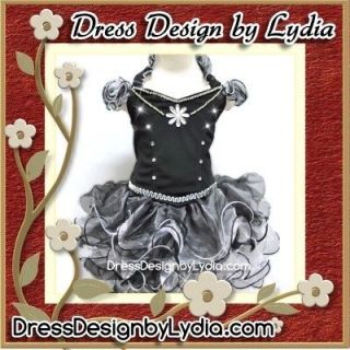   Semi Glitz National Pageant Cupcake Easter Dress 3 4Y Design by Lydia