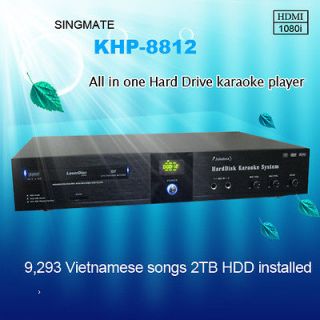 vietnamese karaoke 8812 hd player with free hdmi cable high