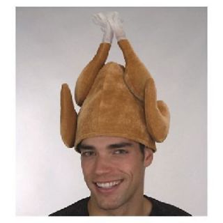 roast turkey thanksgiving bird poultry costume hat new