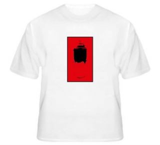 Red and Black Graffiti Stencil Style Spray Paint Can T Shirt New Size 
