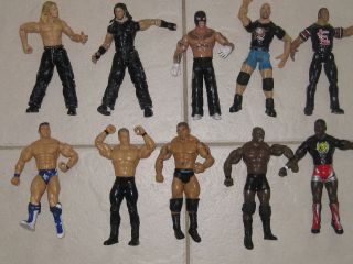 WWE WRESTLING FIGURES (11)   LOADS LISTED   £3 EACH OR 2 FOR £5