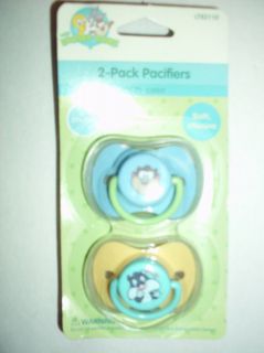 pack looney tunes taz sylvester pacifiers with case nip