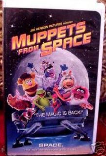 Muppets from Space Vhs~$2.75 S/H 1 Video~~$4.25Sh​ipsALL