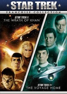 Star Trek II The Wrath of Khan Star Trek IV The Voyage Home DVD, 2011 