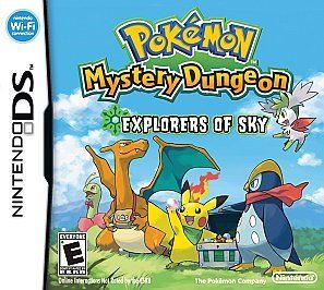 Pokemon Mystery Dungeon Explorers of Sky (Nintendo DS, 2009) *GAME 