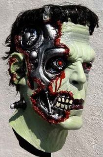 Rare Terminator Frankenstein Latex Halloween Mask, by Bump in the 