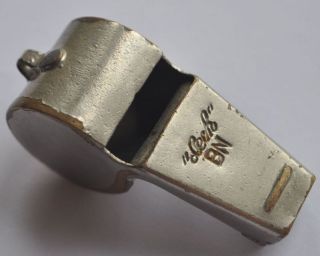1930s vintage lech bn coated brass whistle from estonia time