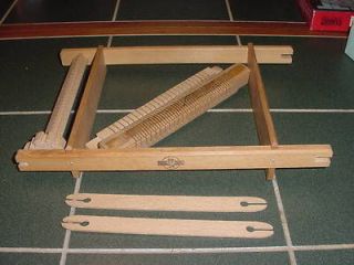 KW Wooden Weaving Loom with Shuttles 12.5 x 8.5