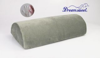 Memory Foam Half Roll Bolster Round Pillow for Neck Leg Cervical 