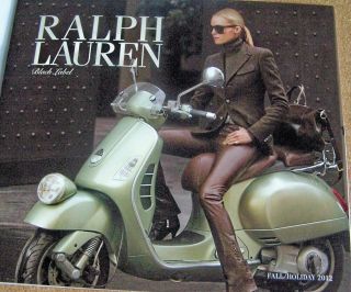Ralph Lauren Black Label Fall/Holiday 2012 NEW catalog 14 pages Going 