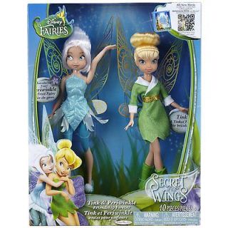 NIB Disney Fairies 9 inch Dolls   Tinker Bell and Periwinkle 