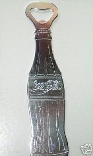 Coca Cola BOTTLE SHAPE Totally FLAT Hangable Coke Bottle Opener New