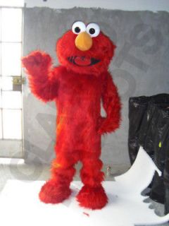 Elmo Red Monster Mascot Character Costume Halloween FREE DELIVERY USA