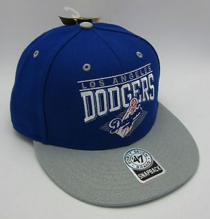 MLB Los Angeles LA DODGERS Snapback Cap Hat Magic Johnson NWT Blue 