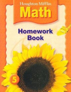 HM Math Homework Book Grade 5 2006, Paperback