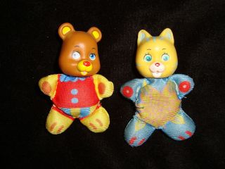 1989 lewis galoob so small babies cat bear lot 2