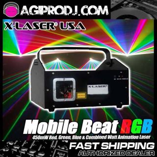 Laser Mobile Beat RGB 450mW RGB 15K Animation Laser Brand New Unit