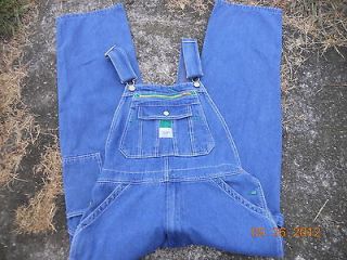 Liberty vintage bib overalls jeans pants cotton denim mens 34x30 