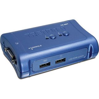 TRENDnet TK 207K 2 Port USB KVM Switch Kit TK 207K (Version v1.1R)