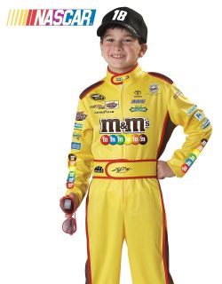Kids Boys Kyle Busch Nascar Racecar Driver Halloween Costume