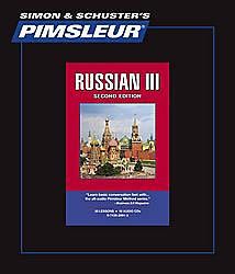 pimsleur learn speak russian language level 3 cds new returns