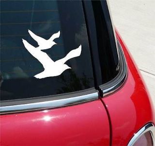 SEAGULLS DUAL FLOCK BIRD BIRDS GRAPHIC DECAL STICKER VINYL CAR WALL