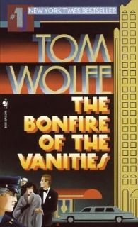 The Bonfire of the Vanities by Tom Wolfe 1988, Paperback