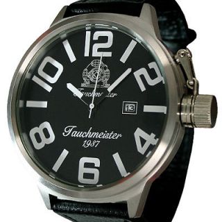 XXL 57mm U boot watch from Germanyprotec​ted crown T213B
