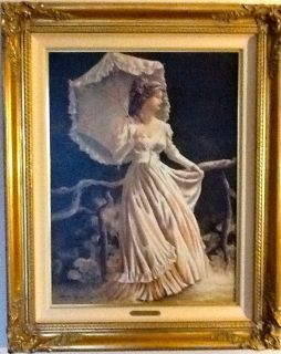 Limted Edition Marty Bell Canvas   SHE WALKS IN BEAUTY 35/500