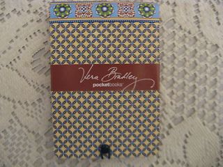 vera bradley pocketbooks pocket papers bali blue