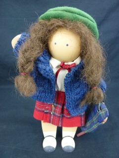 Lizzie High Wooden Doll Christine Bowman 1994 1332 Ladie And Friends 